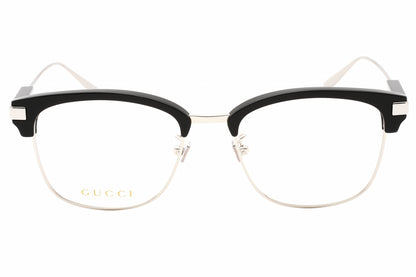 Gucci 1439ok 01 Sunglasses Black-Silver Size : 53