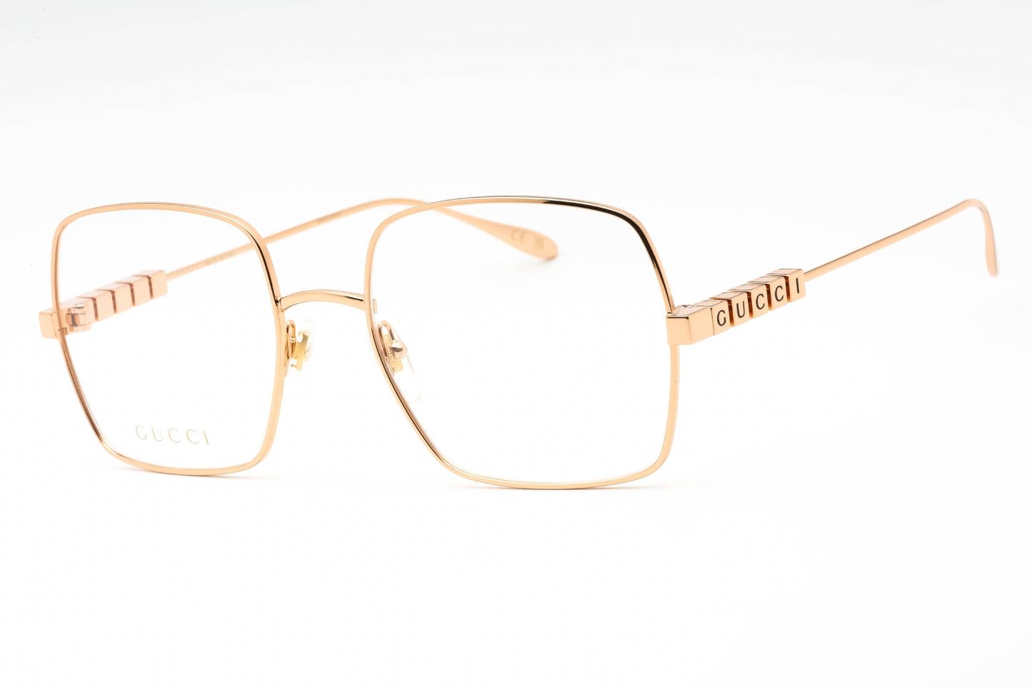 Gucci 1434o 02 Sunglasses Gold-Gold-Transparent Size : 55