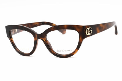 Gucci 1598o 02 Eyeglasses Havana Size : 51