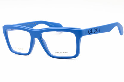 Gucci 1573o 04 Sunglasses Blue-Blue-Transparent Size : 55