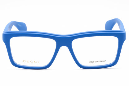 Gucci 1573o 04 Sunglasses Blue-Blue-Transparent Size : 55