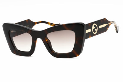 Gucci 1552s 02 Sunglasses Havana Size : 49