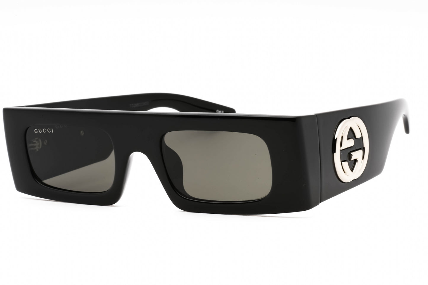 Gucci 1646s 01 Sunglasses Black-Black Size : 49