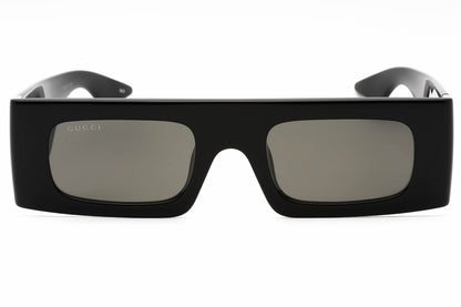 Gucci 1646s 01 Sunglasses Black-Black Size : 49